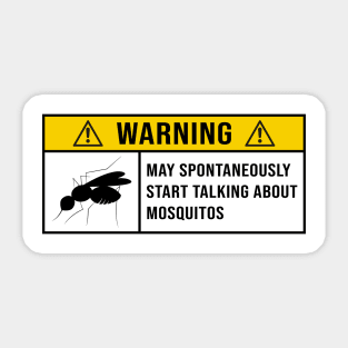 Funny Mosquitos Sticker